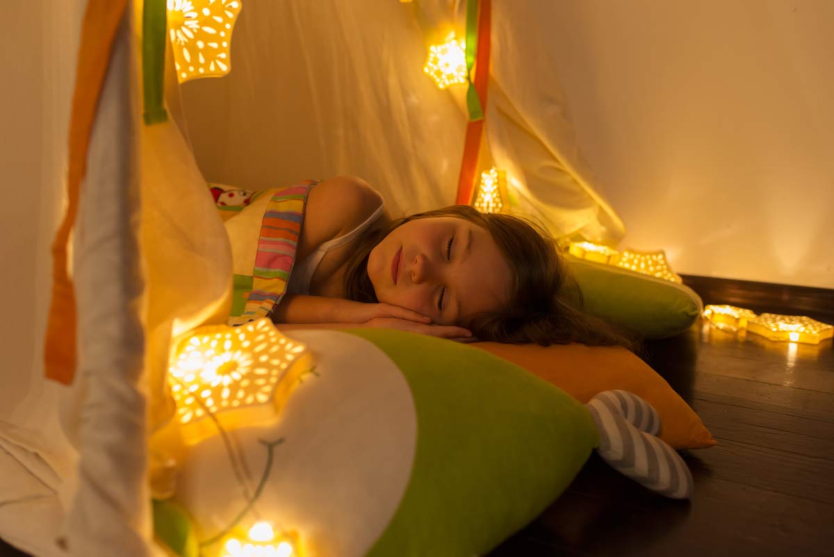 A child sleeping